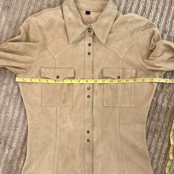 Vintage Suede Shirt - Picture 6 of 9